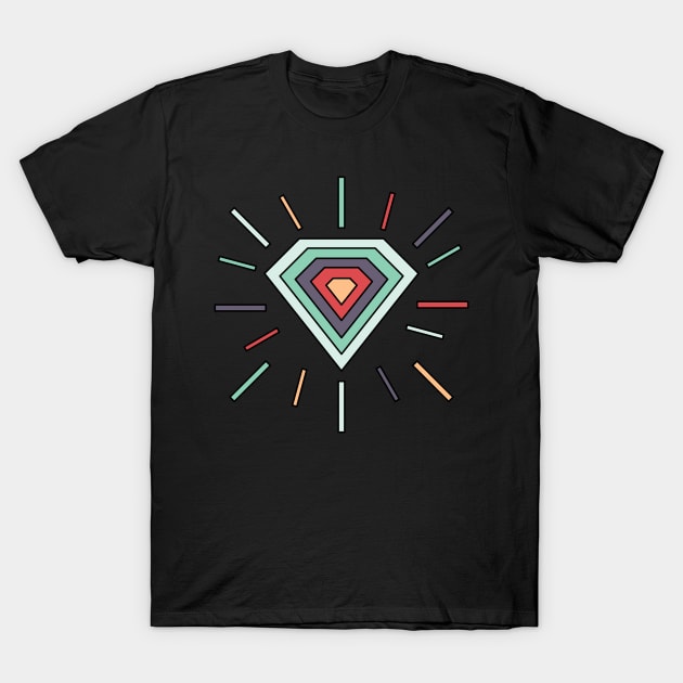 Diamond T-Shirt by Nozukame